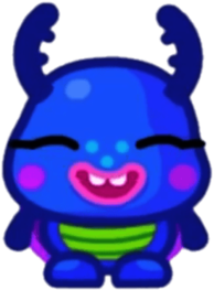 Kazzi the Kooky Kaleidobug Smiling