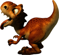 Ice Age character Yoko the Baby Dino