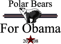 polar bears for obama