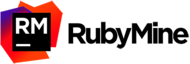 RubyMine logo landscape
