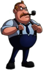 Inspector Gadget Character Chief Quimby