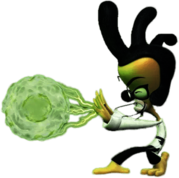 Chop Sockie Chooks Chuckie Chan Throwing Energy Ball