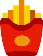 Pack Of French Fries Icon