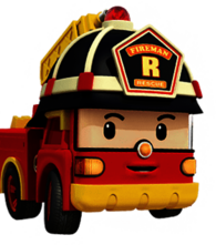 Robocar Poli Character Roy the Firetruck