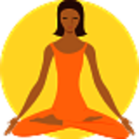 Meditation Coloured Image