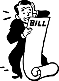 Man Worried about Bill