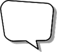 Empty Large Speech Bubble