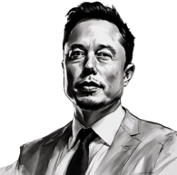 Elon Musk Portrait - Sketch
