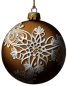 Natural Burlap Bauble With Lace Trim, Minimalist - Single Item, Decorated Christmas Bauble, High Detail, No Shadow