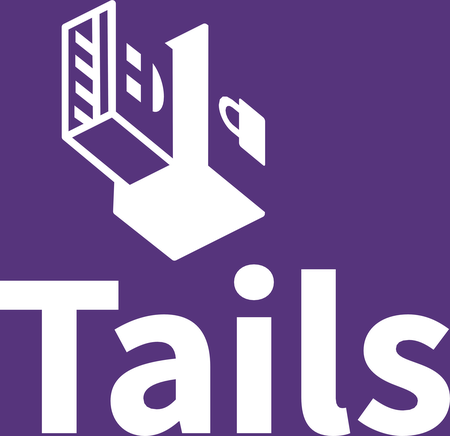 Tails Logo Square Inverted Notagline