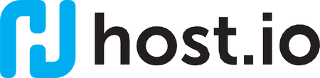 host.io wordmark