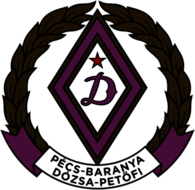 Pécs-Baranya Dozsa (1950's logo)