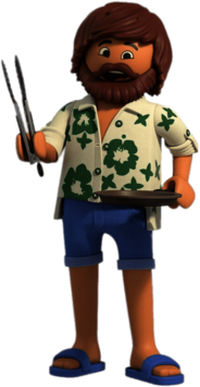 Playmobil Movie Del the Food Truck Driver