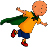 Caillou Superman