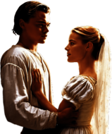 Leonardo DiCaprio and Claire Danes in Romeo + Juliet