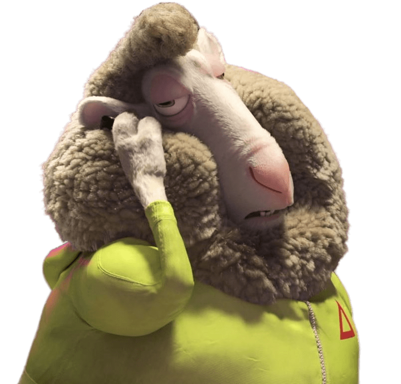 Zootopia Doug Ramses on the Phone