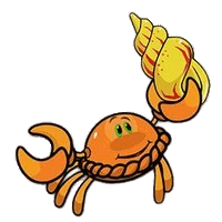 Pasty Holding A Shell