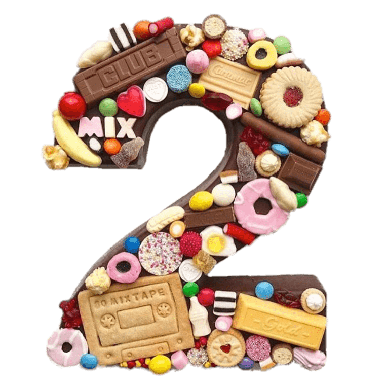 Sweets Number 2 Cake