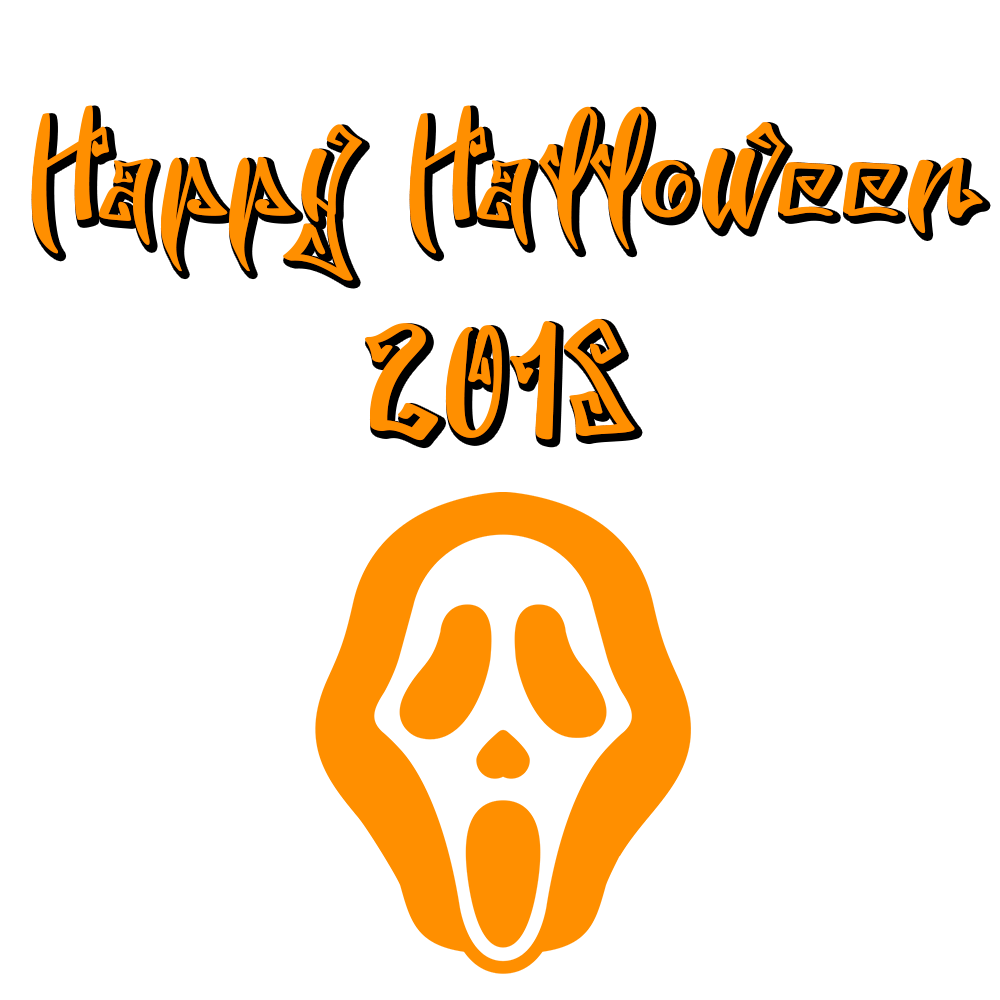 Happy Halloween 2018 Scary Font Mask