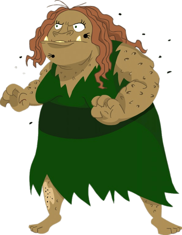 Bat Pat Character Grundulla the Ugly Ogre