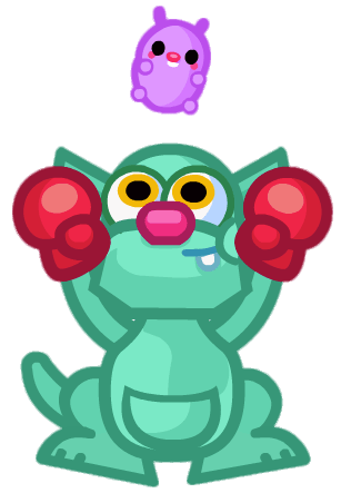 Rooby the Plucky PunchaRoo Throwing Baby In the Air