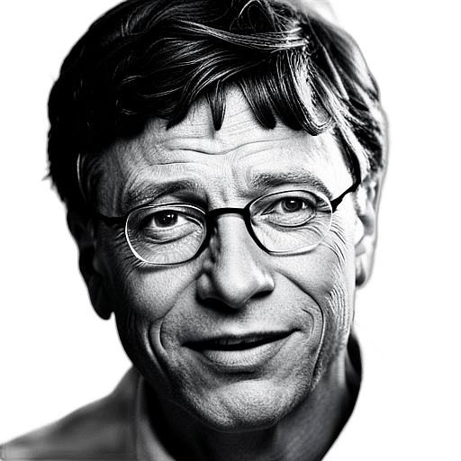 Bill Gates portrait