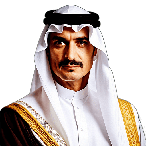 Prince Alwaleed Bin Talal Al Saud portrait