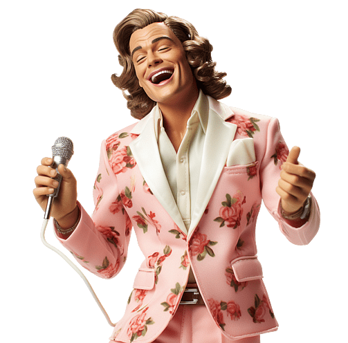Happy Ken-Looking Harry Styles