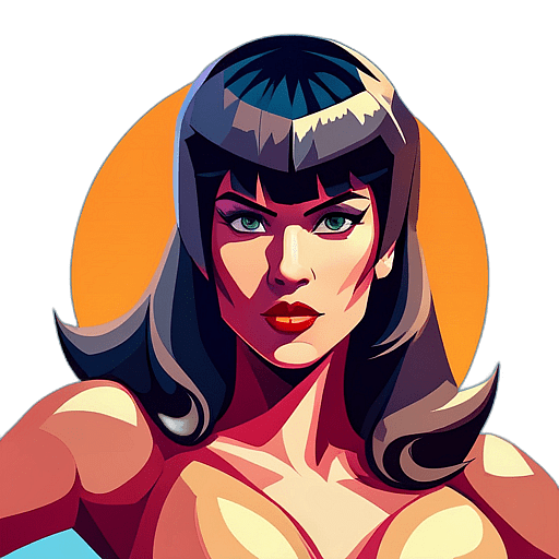 Vampirella, Dark Horse Comics Character - Circle App Icon | Fan Art