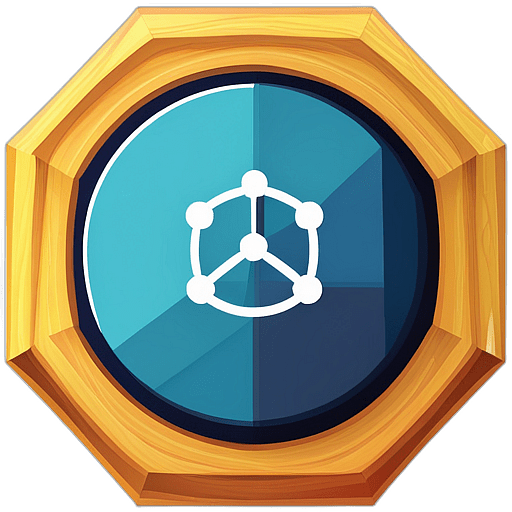 Productivity & Task Management, Minimalist App Icon - Circle Icon Bevel Border