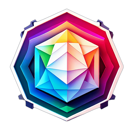 Ai & Machine Learning, Minimalist App Icon - Circle Icon Bevel Border