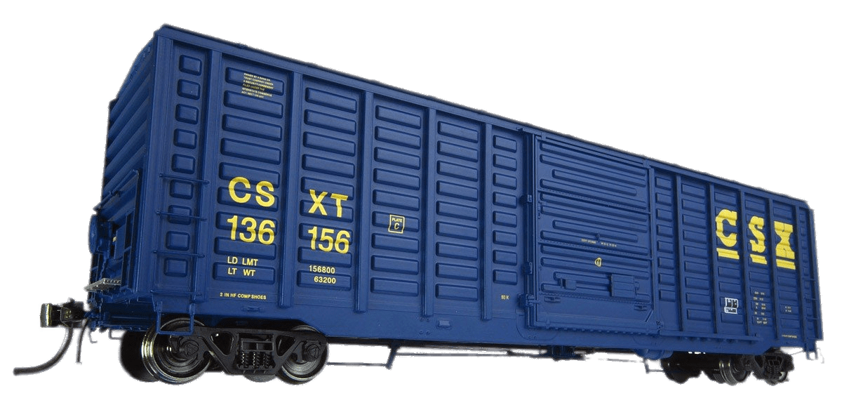 Dark Blue Boxcar
