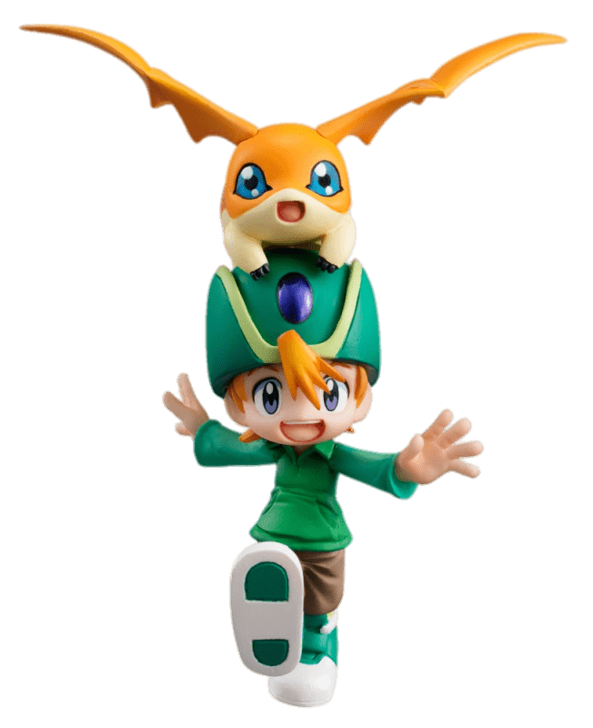 Digimon TK Takaishi and Patamon Figurine