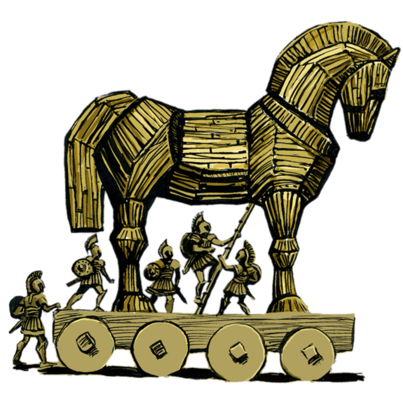 Trojan Horse Illustration