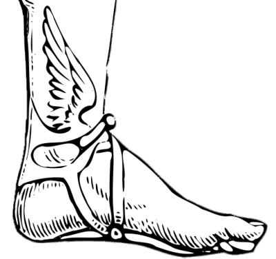 Hermes' Talaria Winged Sandals