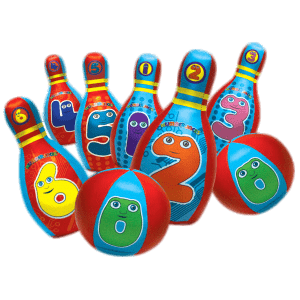 Numberjacks Bowling Set