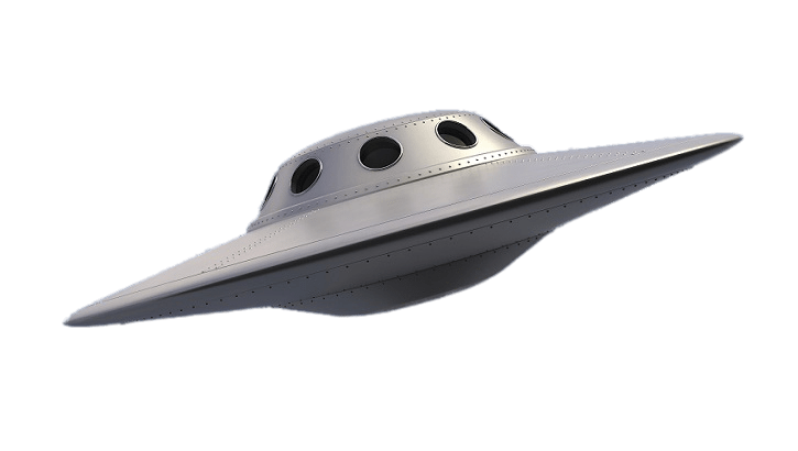 UFO With Small Round Windows