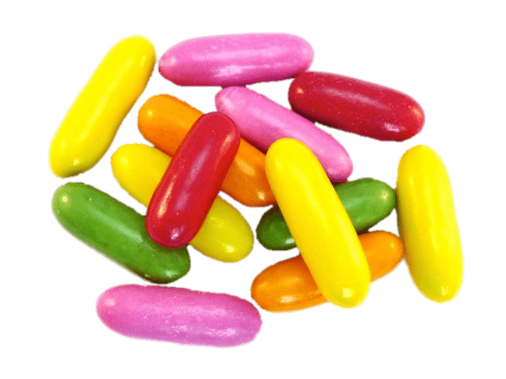 Colourful Liquorice Torpedo Sweets