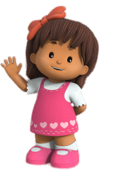 Little People Mia Waving