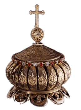 Reliquary With Cross on Top