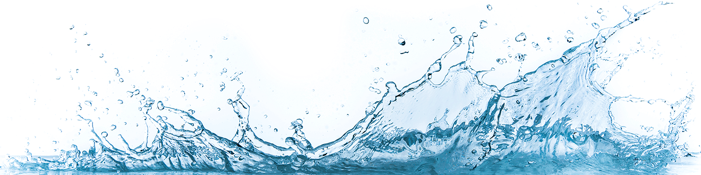 Long Water Splash Footer