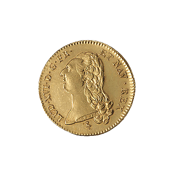 Gold Coin Double Louis d'Or Louis XVI