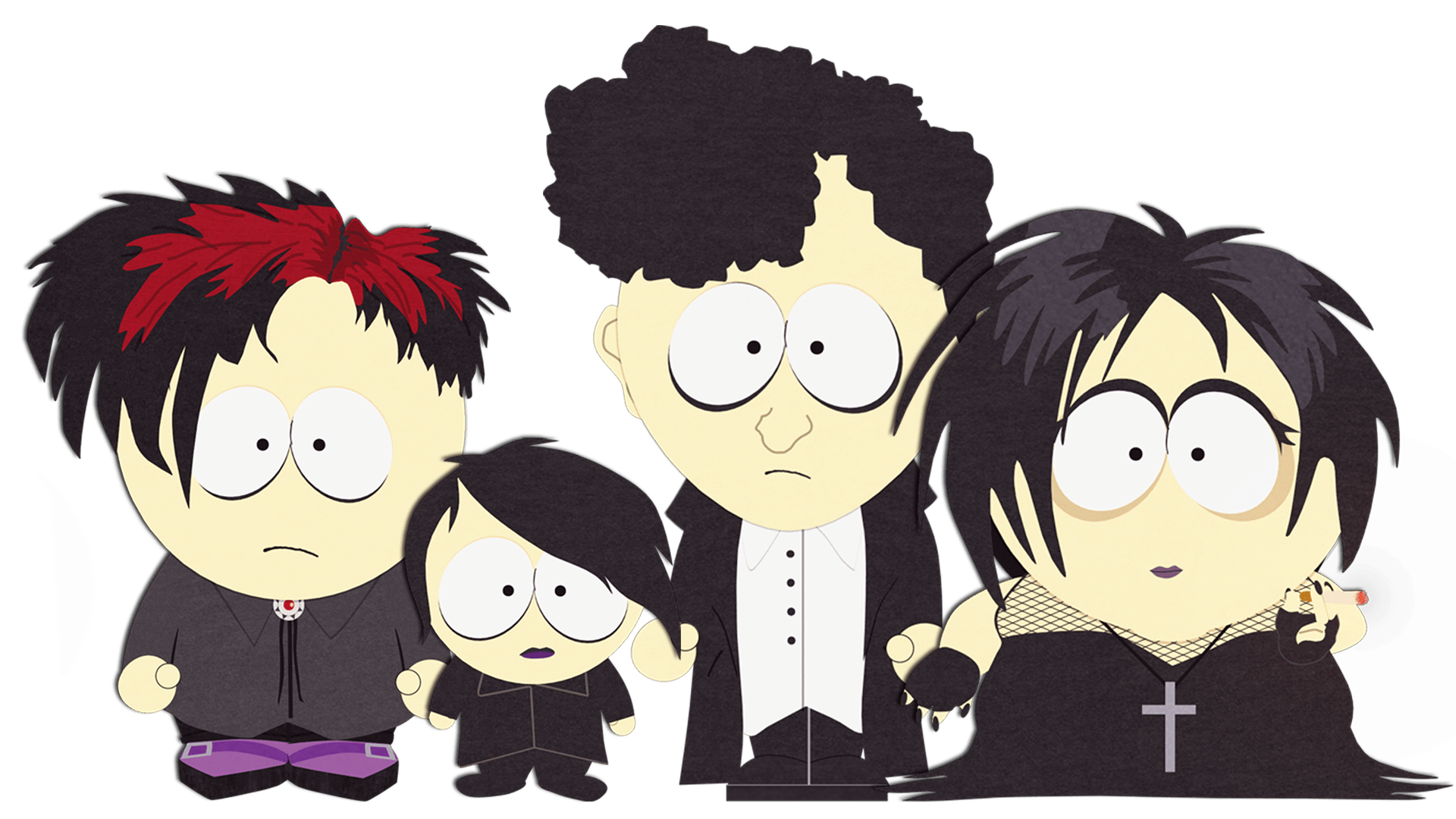 South Park Goth Kids