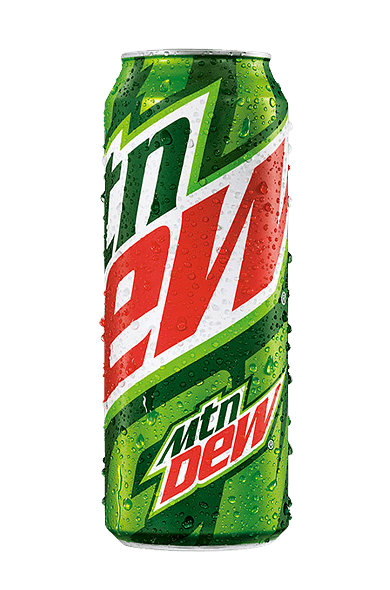 Mountain Dew Large Can