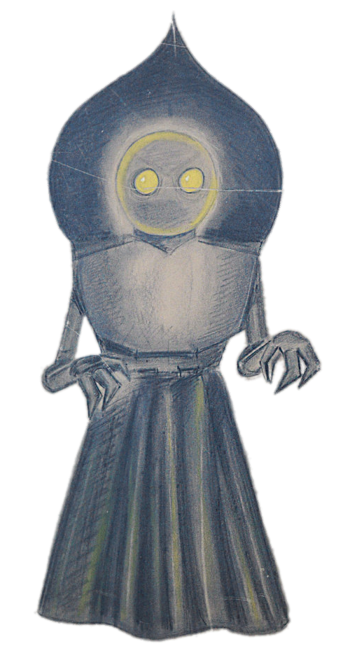 Original Drawing of the Flatwoods Monster