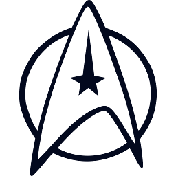 Star Trek Starfleet Black Insignia