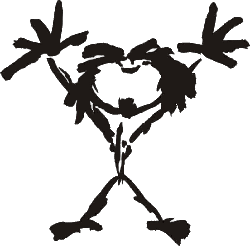Pearl Jam Stickman Black