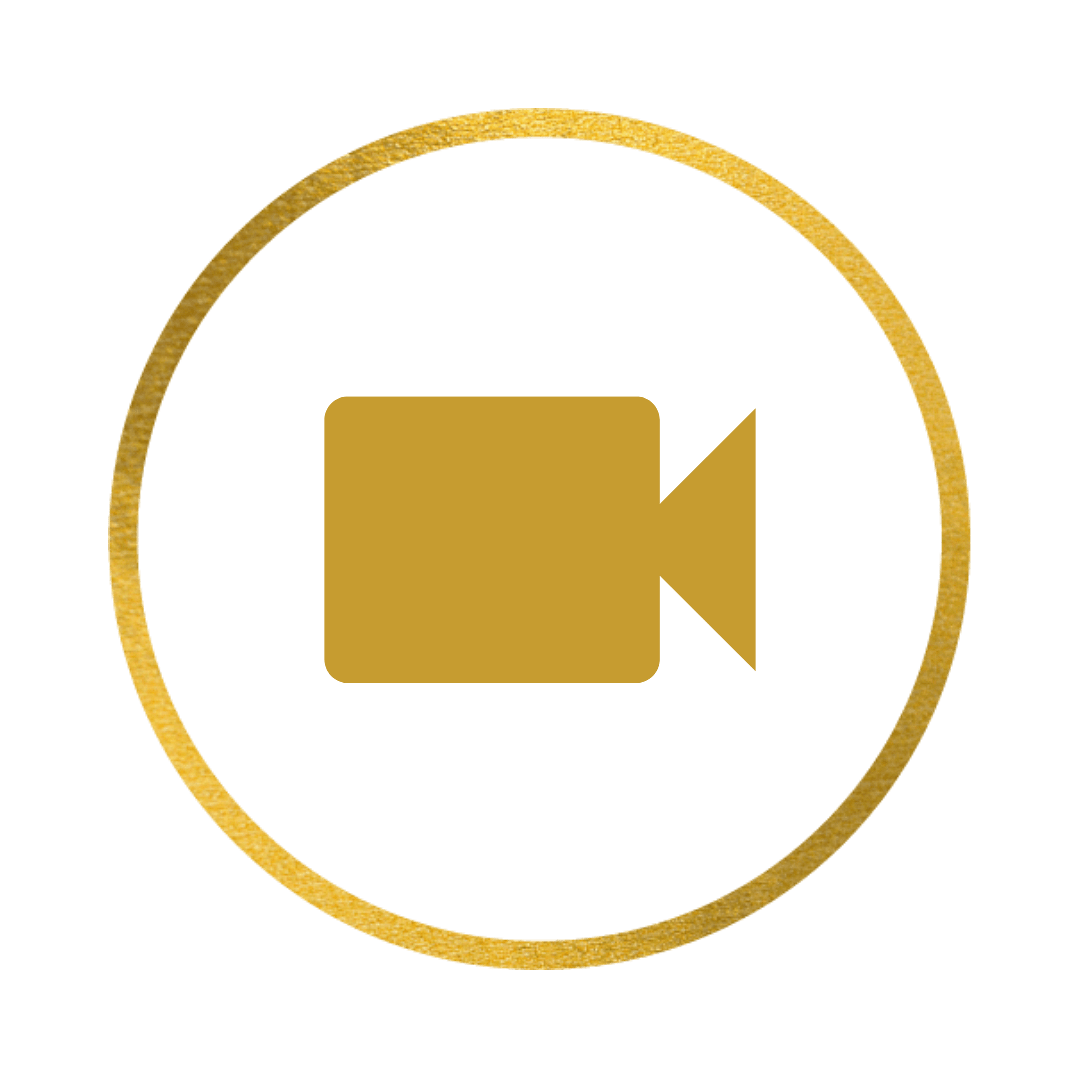 instagram icon gold video