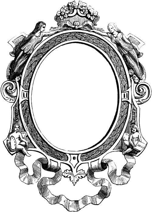 Vintage Ornate Frame