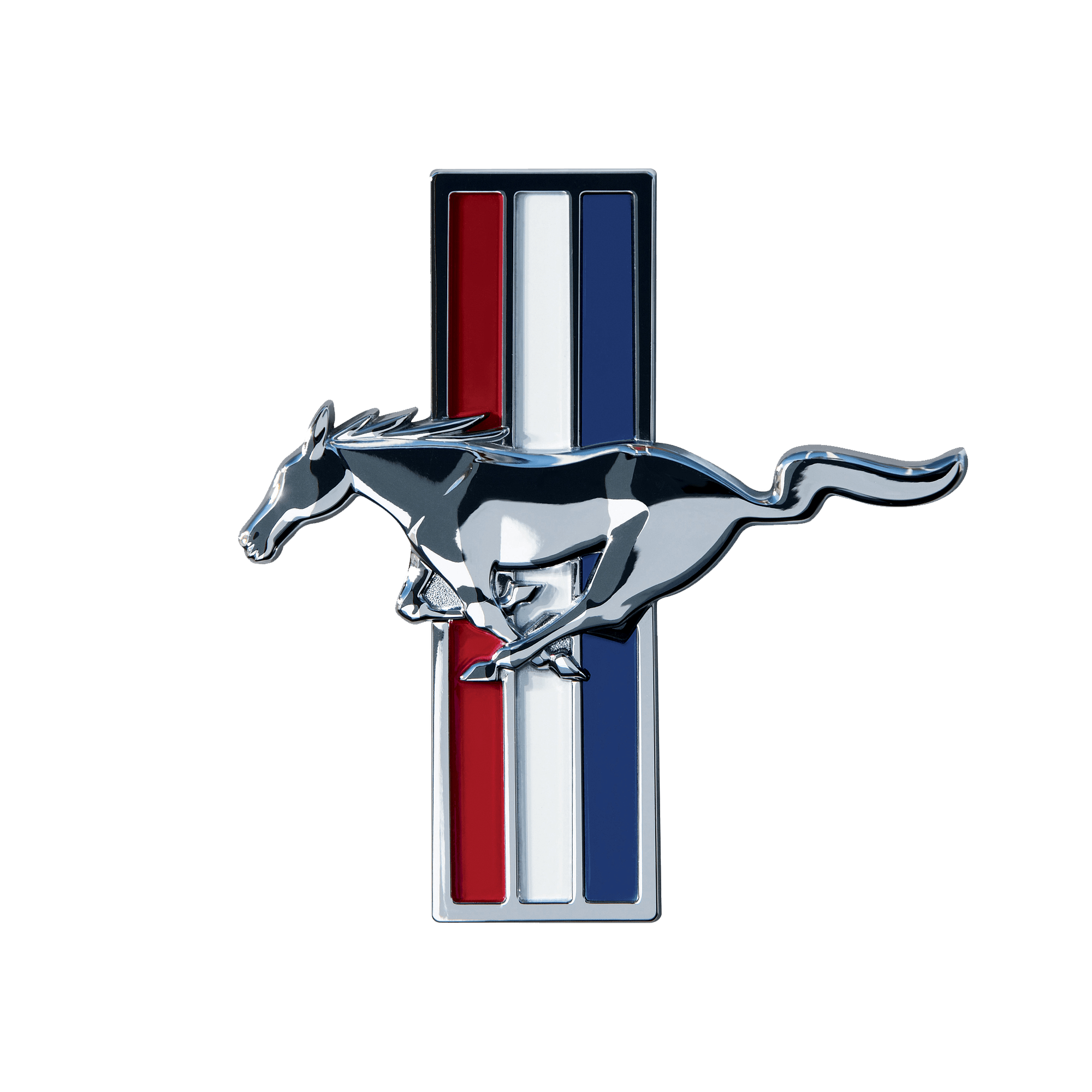 Ford Mustang Logo Tricolore